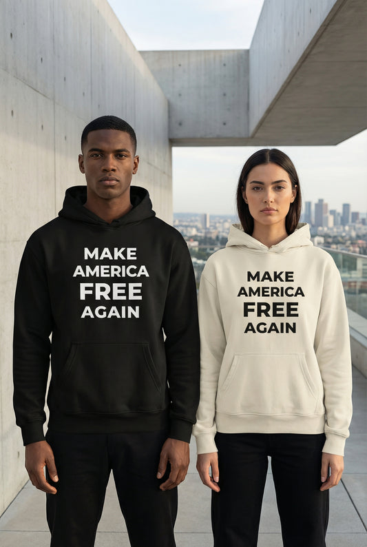 MAFA™ Make America FREE Again Heavyweight Hoodie – Unisex