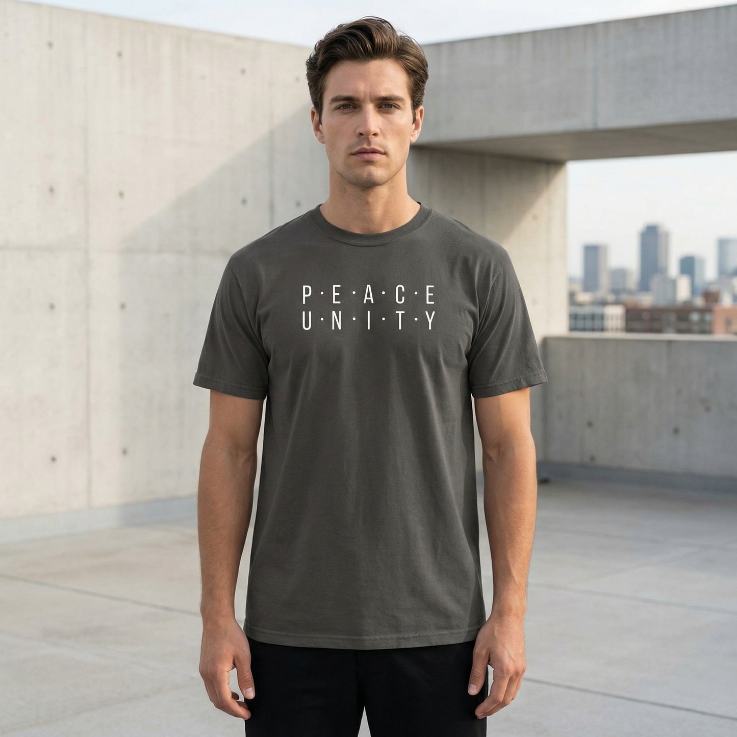 PEACE•UNITY — Men’s Premium Tee