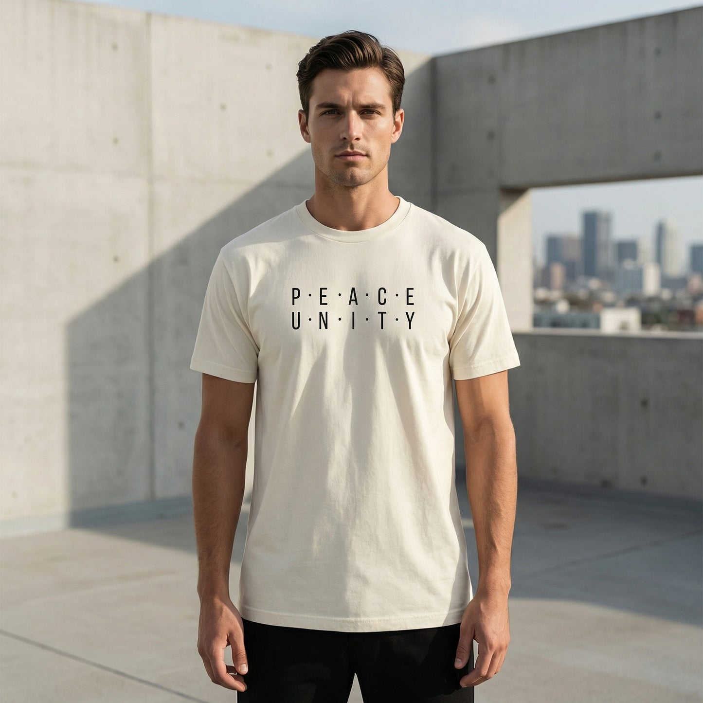PEACE•UNITY — Men’s Premium Tee