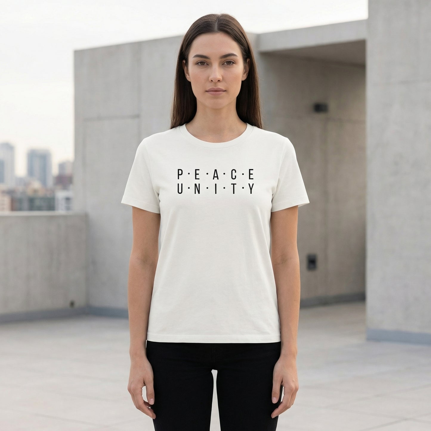 PEACE•UNITY — Women’s Premium Tee