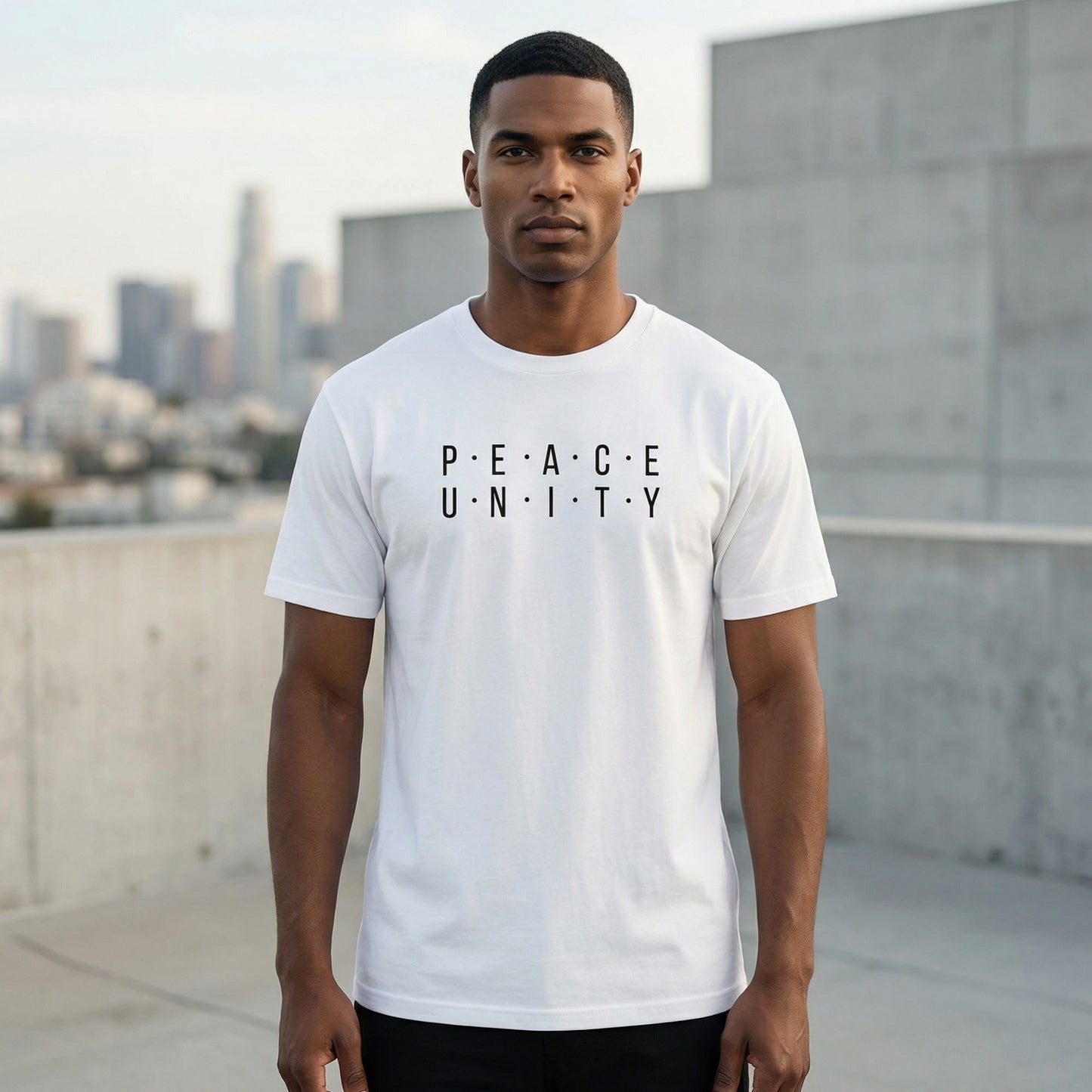 PEACE•UNITY — Men’s Premium Tee